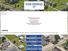 Tablet Screenshot of edonfarmerscoop.com